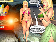 Eager to try their luck with the milf..