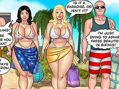 Two butts to look at, with an..