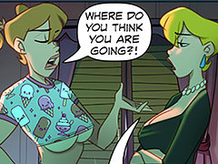 New household nymphet gives her a big..